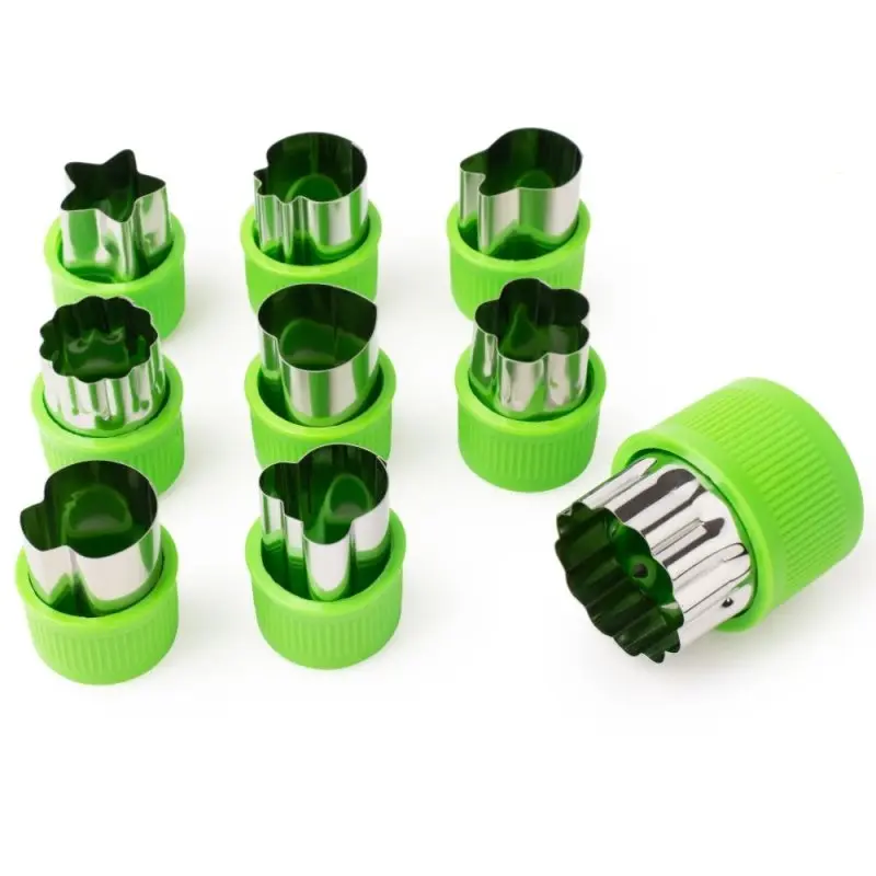 Stainless Steel Shape Cutters | 9 Different Shapes