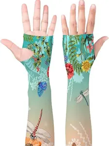 Gardening Sleeves for Women Farm Sun Protection Thorn Proof Cooling Arm Sleeves to Cover Arms for Garden Sports
