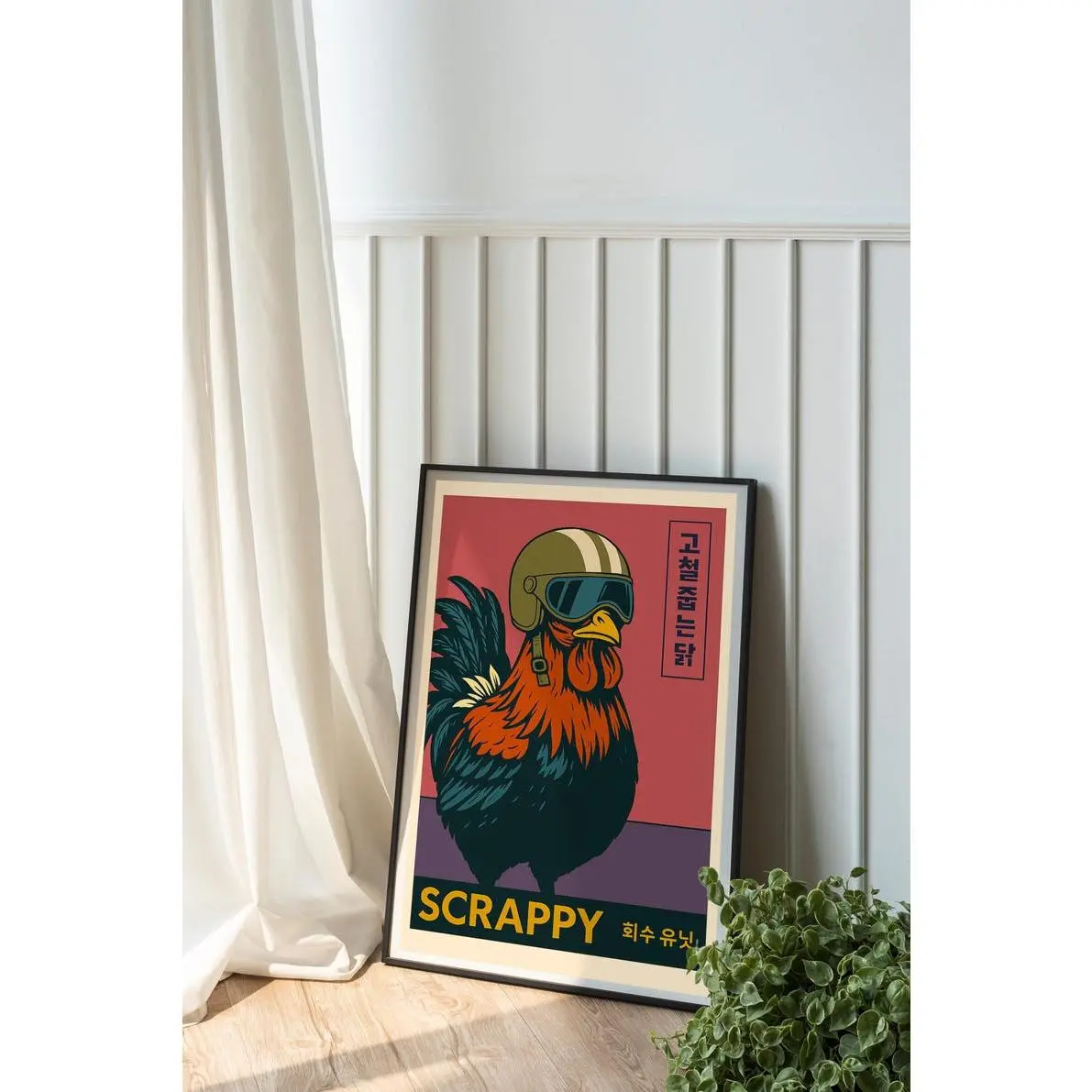 ARC Raiders Poster Scrappy the Rooster Extraction Shooter Gaming Room Decor Raid Artwork