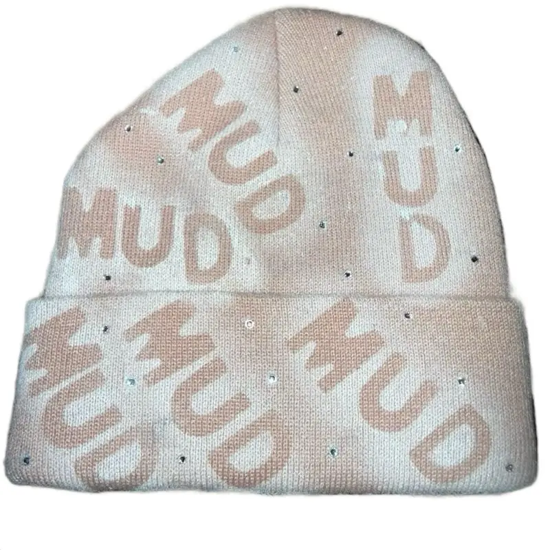 MisUnderstooD (M.U.D) Beanie - Stylish Knitted Hat with Bold M.U.D Print for Everyday Wear