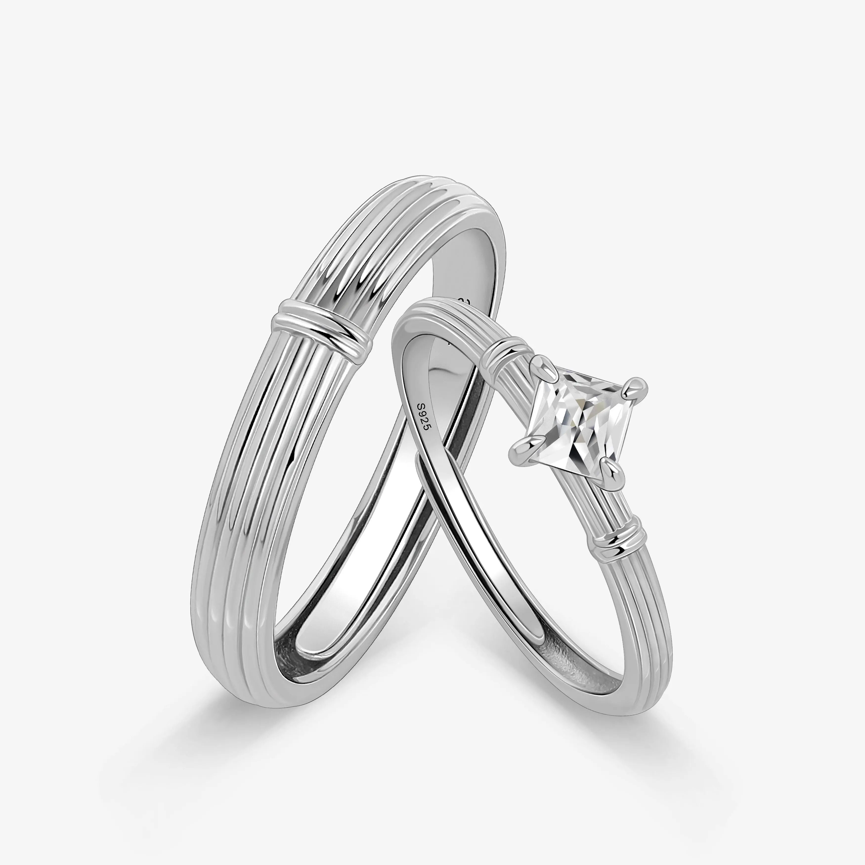 Parallel Promise Couples’ Rings