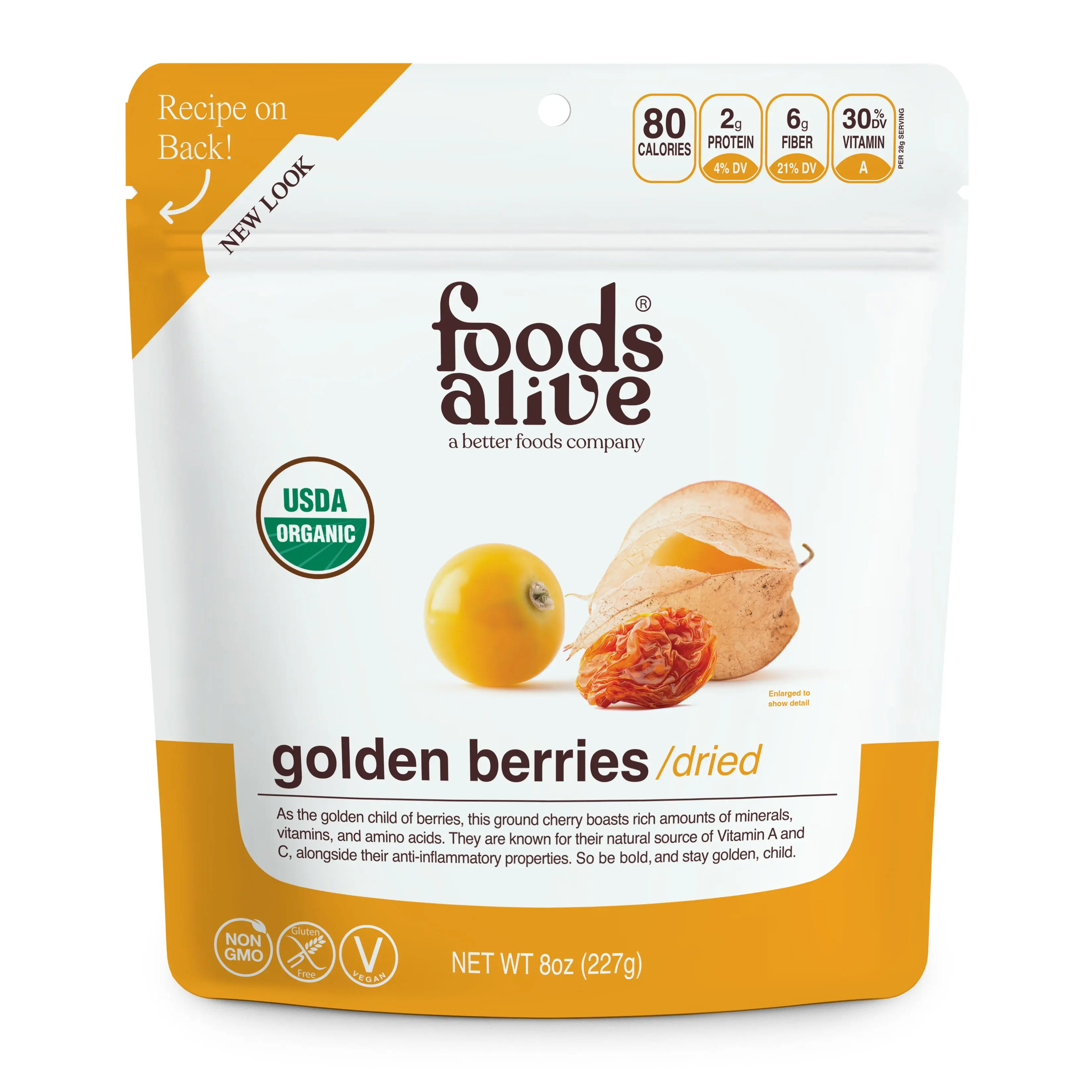 organic golden berries (dried)