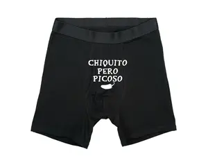 Chiquito Pero Picoso Men's Underwear, Funny Mexican Men's Boxer, Sarcastic Valentine's Gift For Husband, Funny Anniversary Men's Underwear, Husband Birthday Gift