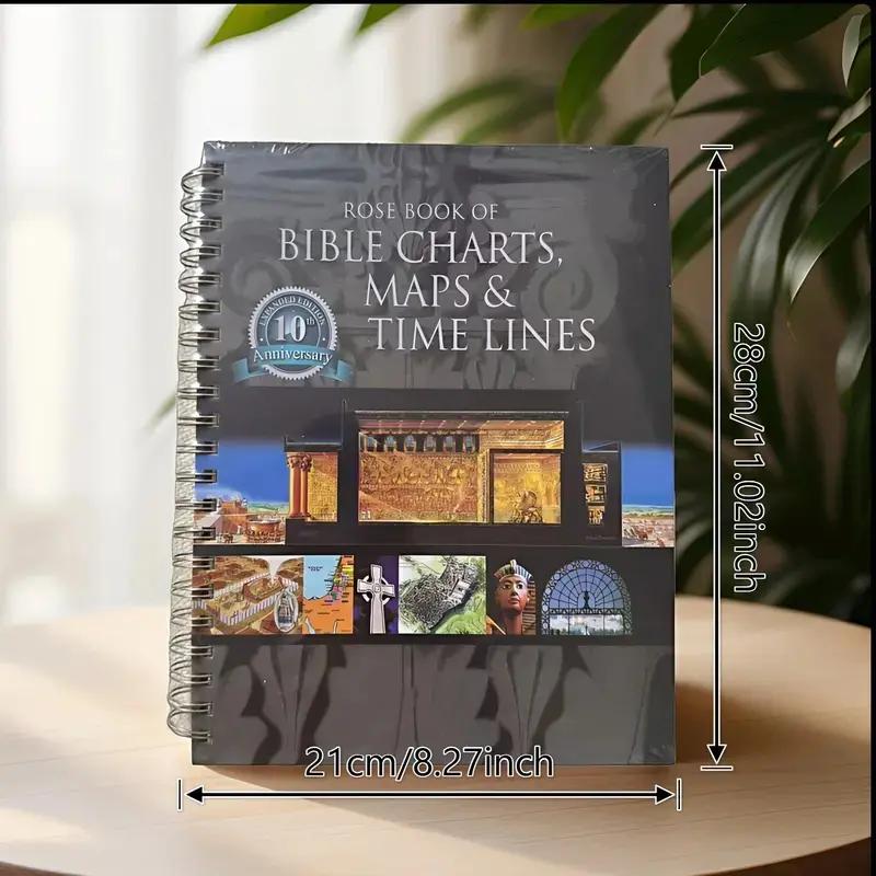 Bible Study Notebook Vol.1: 10th Anniversary Edition - Book of Bible Charts, Maps & Time Lines, Paperback Compendium with Illustrations, Christian Notebook