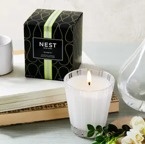 Nest New York Scented Candle | 3 Wick Non Toxic, Multiple Scent for Home Fragrance Enhance Relaxation with Rich Aroma