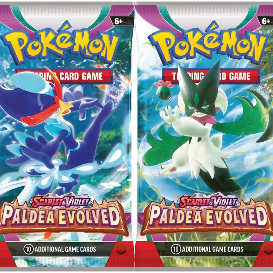 Pokemon TCG Scarlet & Violet Paldea Evolved Booster Pack x1