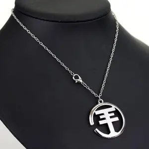 Rock Music Band Tokio Hotel Pendant Necklace for Women Men Stainless Steel Symbol Chain Jewelry