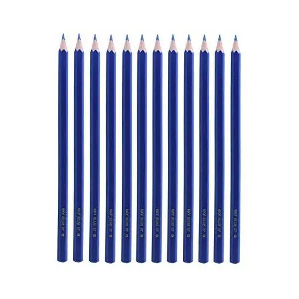 Mandala Crafts 12 Water Soluble Pencils for Fabric Marking - Washable Fabric Pencil for Sewing - Quilting Embroidery Tailor Dressmaker Sewing Pencil for Fabric