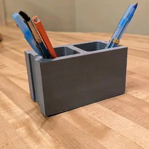 block pen holder