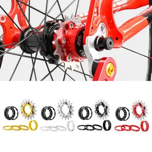 Single Speed Cassette Single Cog  Gear 17T Freewheel Cassette  Sprocket Parts