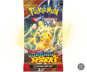 KOTH Surging Sparks 1 Pack pokemon cards