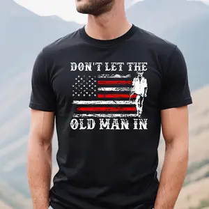 Don't Let The Old Man In T-Shirt - Memorial Toby Retro Country Music