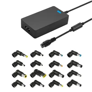 65w Universal Laptop Charger Adapter, Fast Charging USB Port, 5v 2.4a, 15-20v Auto Adjustment, Compatible with Hp Dell Toshiba Ibm Lenovo Asus Samsung Sony Fujitsu Gateway