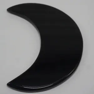Midnight Lace Obsidian Cresant Moon