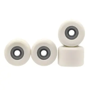 Apex Shorty Wheels - 71D Urethane - ABEC-9 Bearings - "Cream"