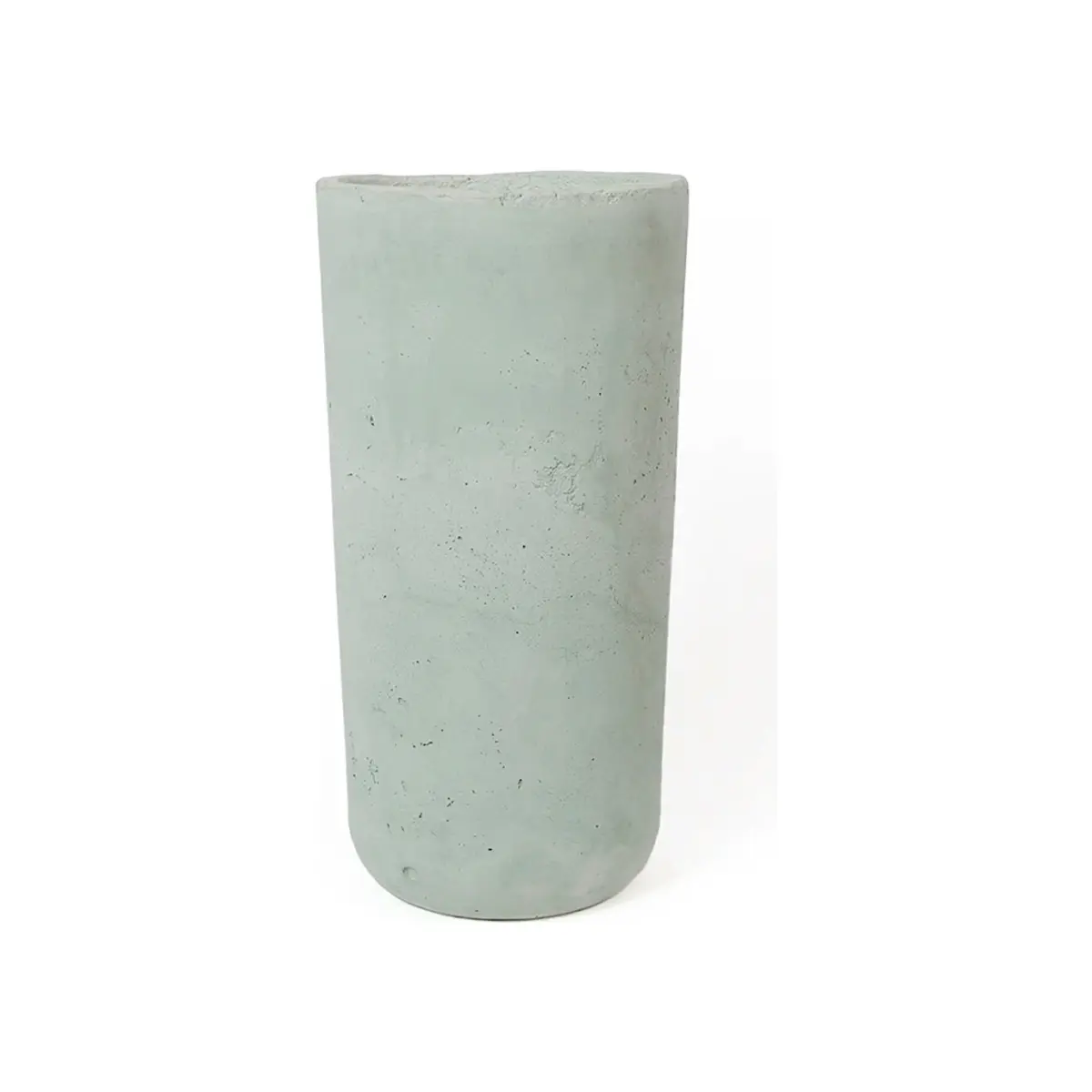 Concretti Designs B3252102 Aster Indoor & Outdoor Round Pot Planter, Pistachio - 10 in. Dia. x 20 in.