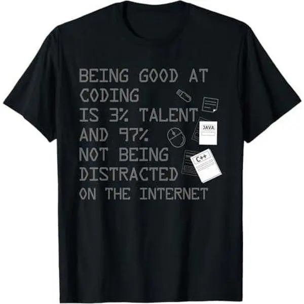 Coding Art Men Women Computer Programming Software Engineer T-Shirt