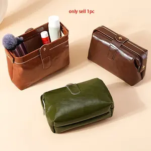 Makeup Bag for Purse Travel Large Capacity Cosmetic Bags Cosmetics Organizer for Women and Girls Toiletry Bag Make Up Organizer Cosmetic Brush Bags