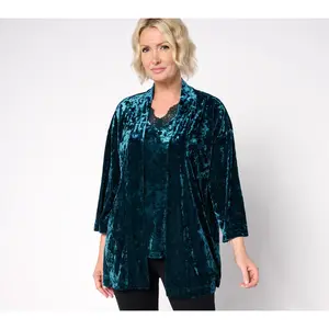 Belle Boho by Kim Gravel Crushed Velvet Topper
