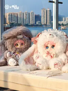 Mielno 800% Plush Toy Doll Bunny Plush Dolls for Clothing Decoration Soft Cuddly Stuffed Animal Perfect for Play and Gift