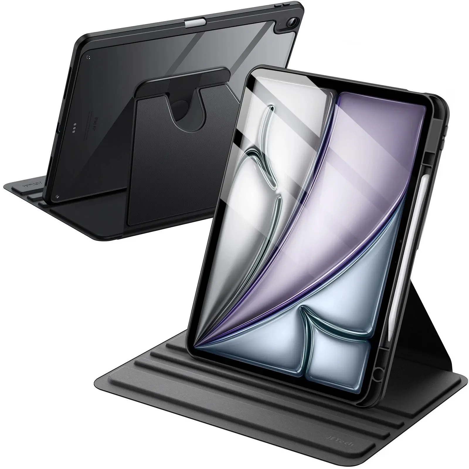 JETech 360° Rotating Case for iPad Air 13-Inch M4/M3/M2 (2026/2025/2024)