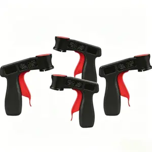 4pcs Portable Spray Gun Self Spray Paint Kit with Universal Refurbished Handle, Durable Automotive and Home DIY Paint Tools Handheld Paint Sprayers