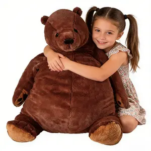 Djungelskog, Djungelskog Bear 39.3 Inch - Soft and Giant Bear - Huggable and Cuddly Plush Toy - Ideal Gift for Kid Boy,Girl&Girlfriend
