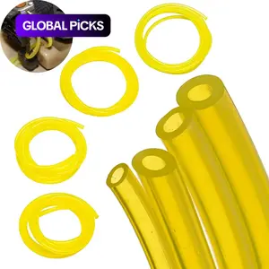 Chainsaw Fuel Line, 5 ft Gas Line Hose Tubing in 4 Sizes, Garden Tool Accessory for String Trimmer, Chainsaw, Blower and Lawn Mower