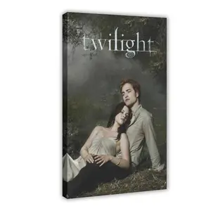 Twilight poster, retro movie art poster, poster art decorative painting, bedroom decoration aesthetics wall art, lightweight artwork.