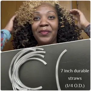 Butterfly (tubes) Curls - small 7in.
