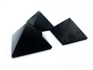 Shungite Pyramid Carvings | Wholesale Bulk