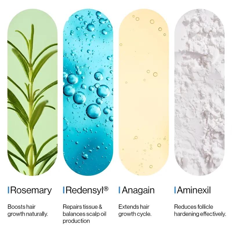 2x Be Bodywise Advanced Hair Growth Roll-On Serum 25ml with 3% Rosemary 2% Aminexil 3% Redensyl 2% Anagain Paraben & Sulphate Free Non-Oily Mess-Free 2x Be Bodywise Advanced Hair Growth Roll-On Serum 25ml with 3% Rosemary 2% Aminexil 3% Redensyl 2% Anagain Paraben & Sulphate Free Non-Oily Mess-Free