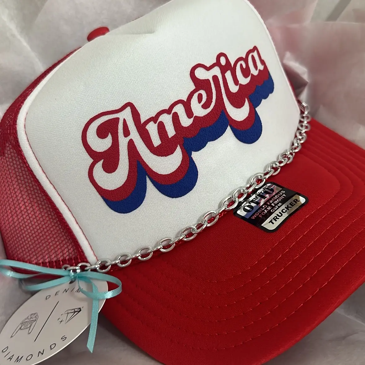 America 4th of July Trucker Hat