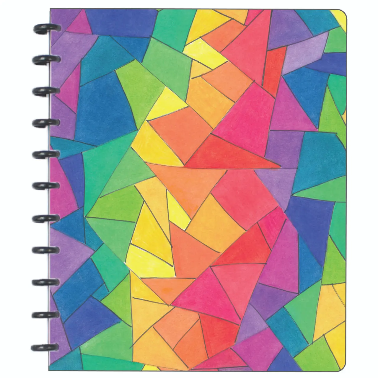 BetterNote "PRISM" Disc Planner Cover for discbound systems like Happy Planner, Cloth and Paper, TUL, Arc, Circa