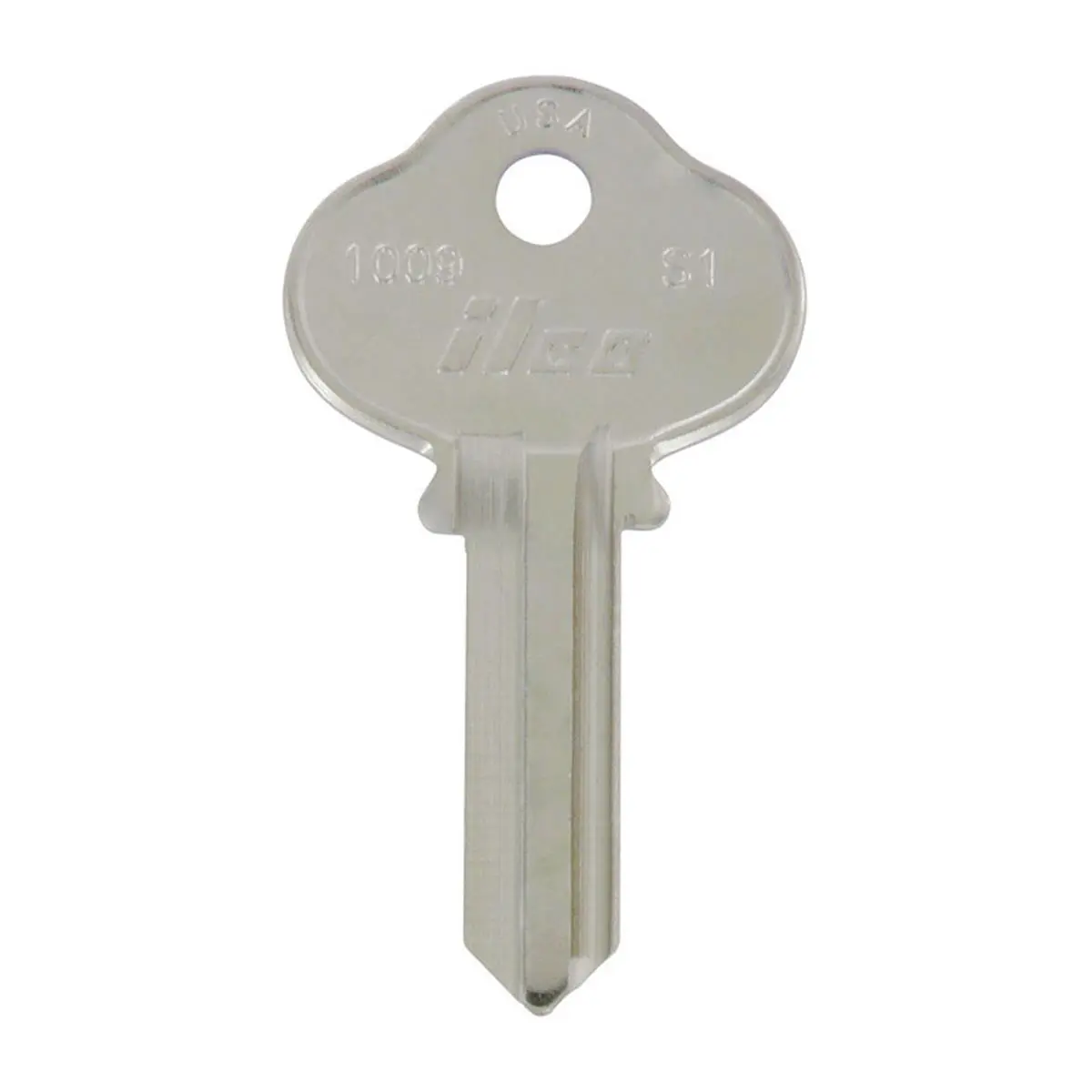 KeyKrafter High Quality Brass Metal House/Office Universal Key Blank, 170 S1 Single Sided - 4 Keys Pack