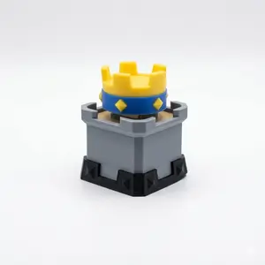 Royal Tower Sensory Clicker – 3D Printed Fidget for Neurodivergent Minds