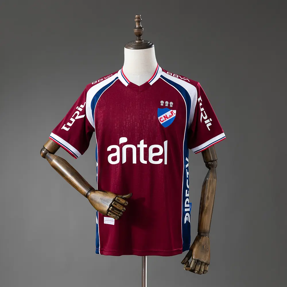 FPC Camiseta Atlético Nacional 26-27 Goalkeeper Jersey (Red), Coloombia Football Fan Shirt, Moisture-Wicking & Breathable, Gameday Shirt