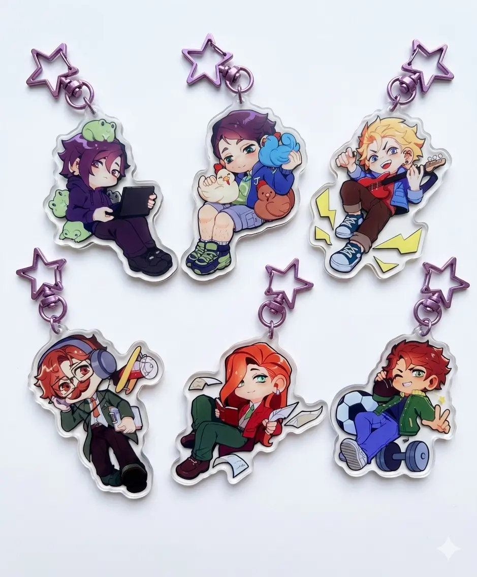 Stardew Valley Bachelors Keychain