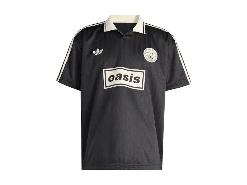 adidas x Oasis Tour Jacquard Jersey Black (men) by StockX