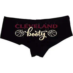 Cleveland Booty Funny Panties – Women’s Boyshort Lingerie – Cute Ohio Pride Gift Underwear