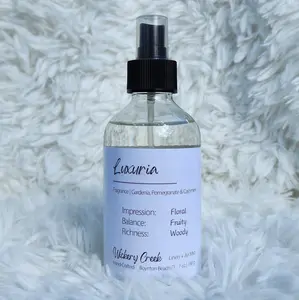 "Luxuria" Linen + Air Mist – Gardenia, Pomegranate & Cashmere | 7oz