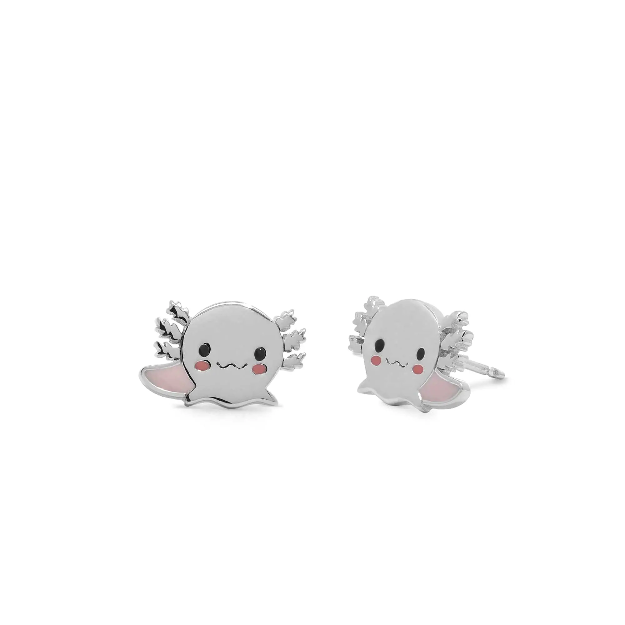 Cute Axolotl Studs