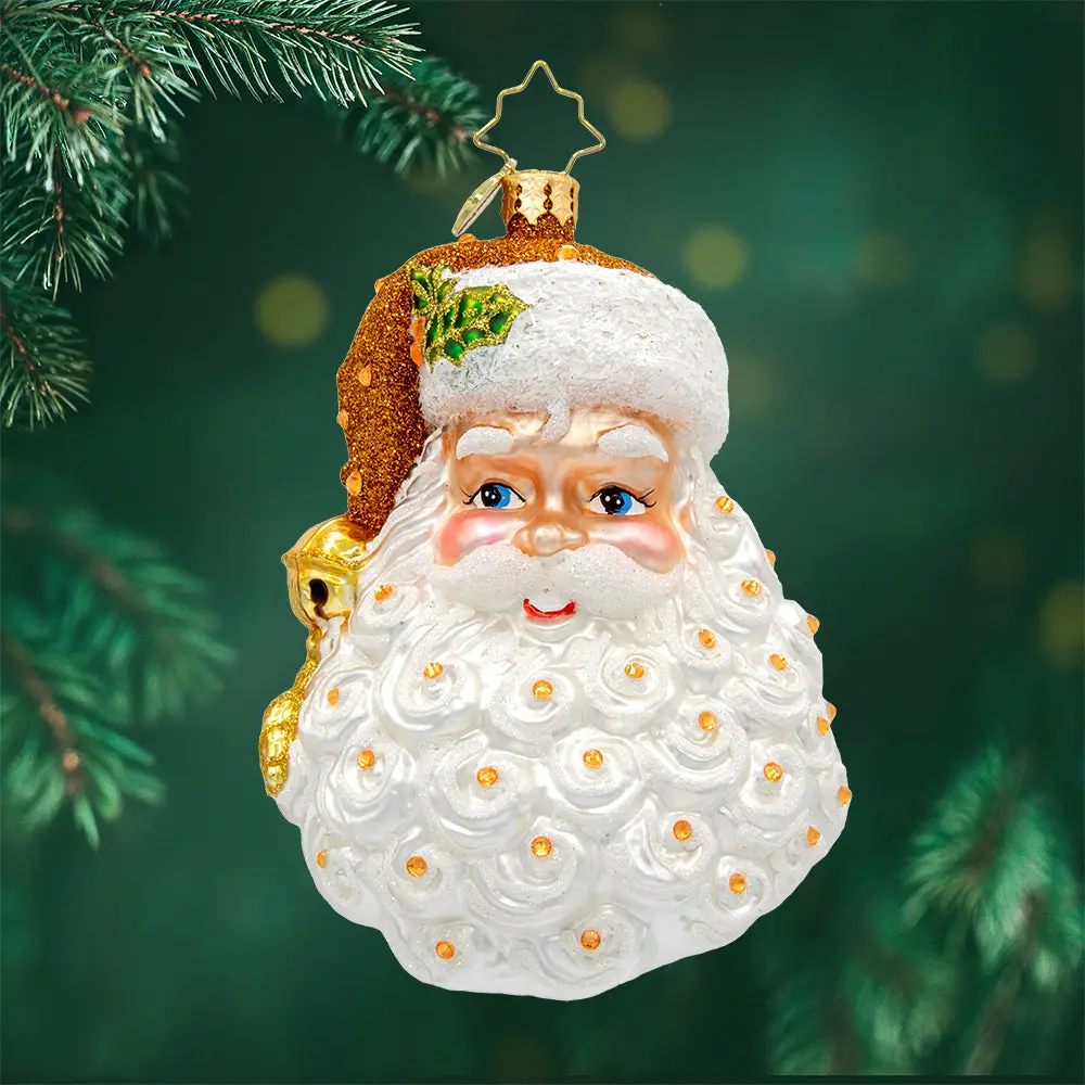 November Birthstone Santa Hat, Christmas Home Decor for Holiday Decorating