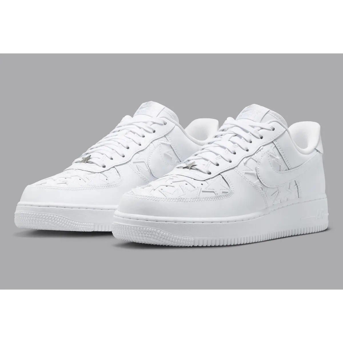 Men's Nike Air Force 1 Low "White Stars" IM5750-100 Fashion Athletic Sneaker Summer Shoes New