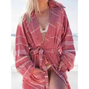 Bridesmaid Robe, Turkish Towel Robe, Beach Robe, Kimono Robe, Bridal Shower Gift, Bridesmaids Gift By Turkish Towel 4 Less