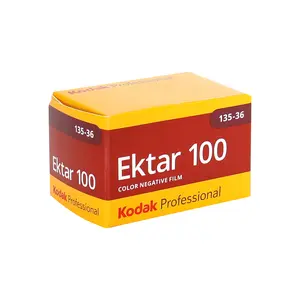 Kodak Professional Ektar 100 Color Negative Film 35mm Roll 36 Exposures Daylight Balanced Ultra Vivid Color High Saturation Fine Grain