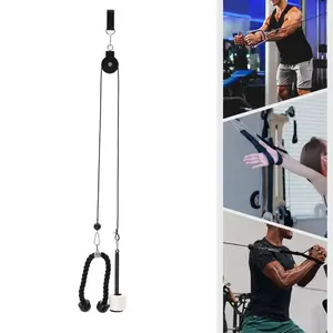 Cable Pulley System Weight Pulley Tool Training Equipment Sport 220.46lbs Home