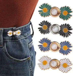 Jean Tightening Clips for Waist Women - 4 Set of Adjustable Clips for Smaller Waist - Ideal for Loose Jeans