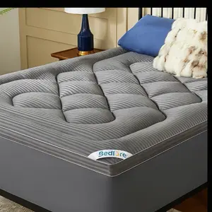 Cooling Mattress Topper for Enhanced Sleep Comfort and Temperature Regulation