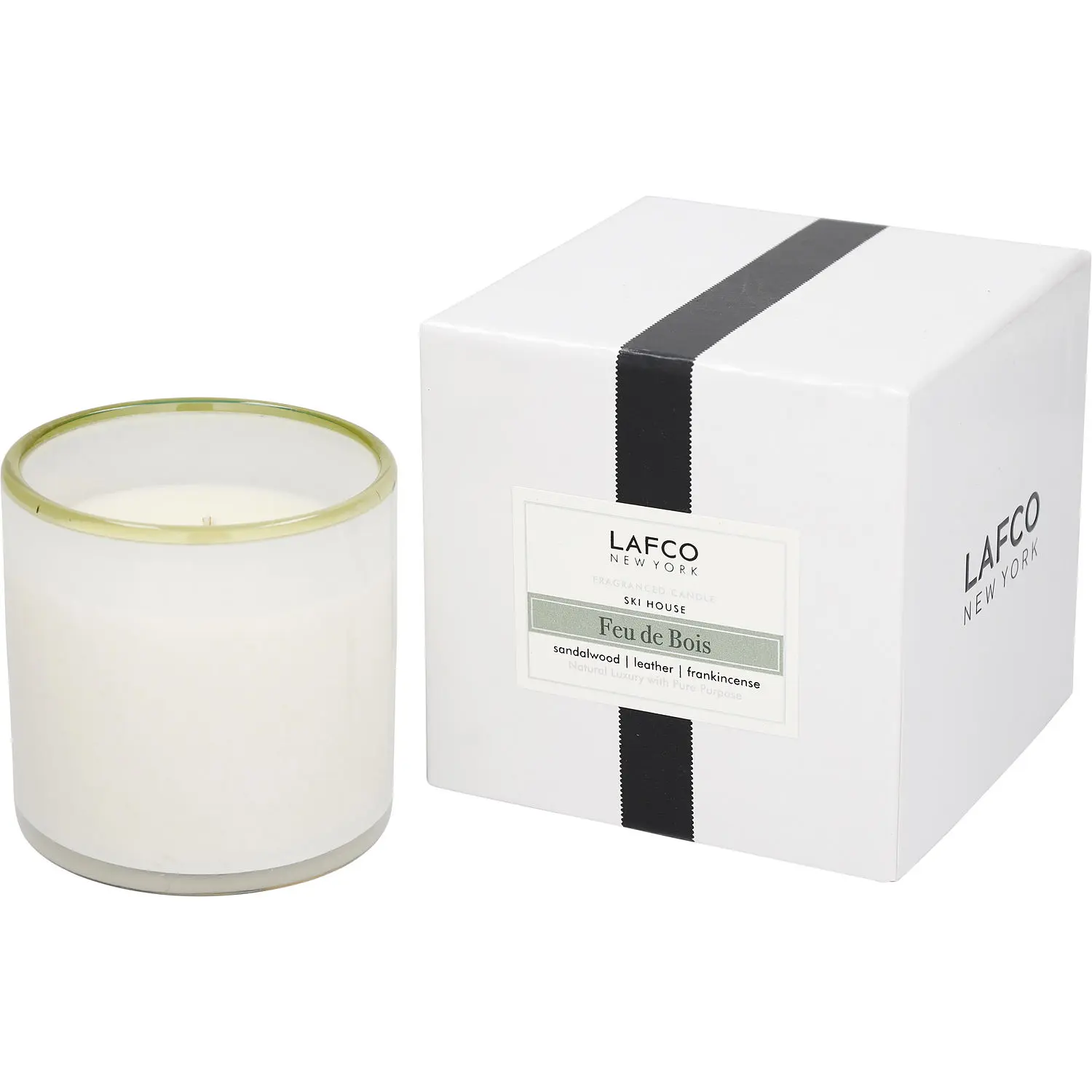 Lafco New York Feu De Bois By Lafco New York Fragranced Candle For Unisex